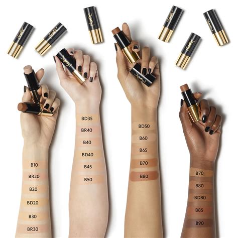 ysl foundation stick nz|YSL foundation colour chart.